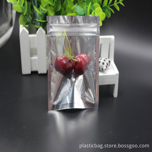 Aluminum Foil Little Plastic Bags with ziplock